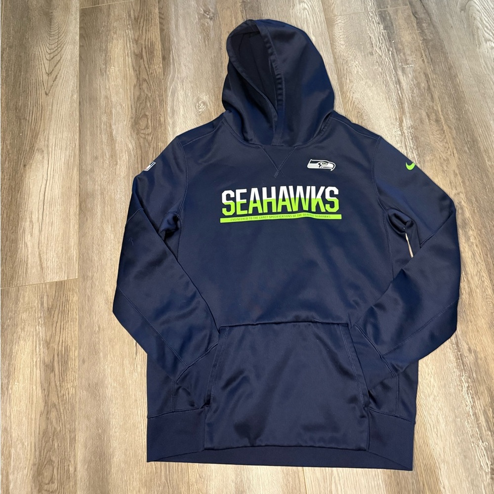 Seahawks Nike Youth Hoodie- Therma Fit- Size XL